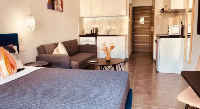 Студия Deluxe Phaedrus Living Seaside Luxury Flat Athina 118