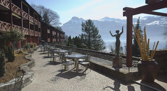 Paradieshotel Rotschuo, Забронировать Отель Отели Люцерна с бассейном, Бассейн
