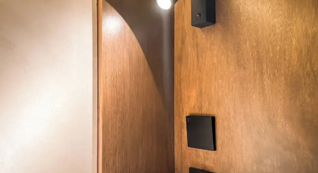 Кровать в общем номере Yamato Hostel