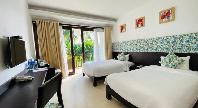 Двухместный номер Standard с красивым видом из окна Emerald Hoi An Riverside Resort
