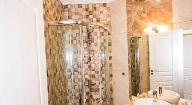 Семейные апартаменты c 1 комнатой с балконом и с частичным видом на море Burgas Beach Resort Apartments