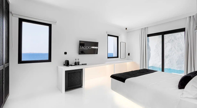 Номер Deluxe Tagoo Black Mykonos