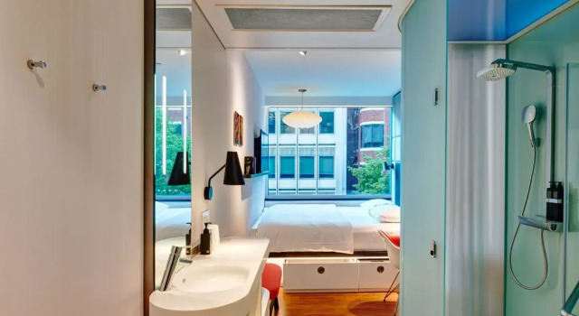 Двухместный номер Standard citizenM Washington DC Capitol