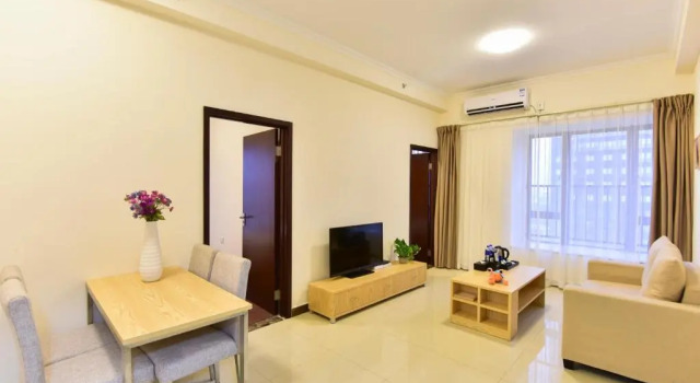 Апартаменты Guangzhou Ang Da Pa Zhou Apartment