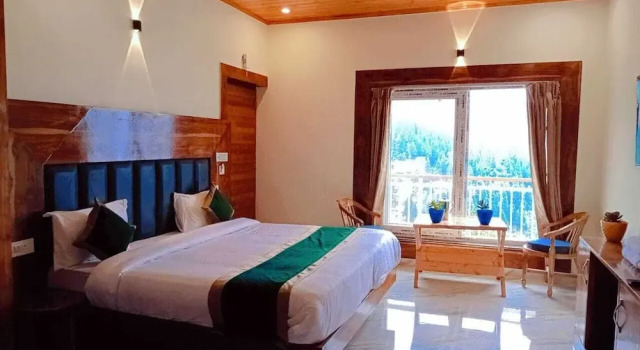 Двухместный номер Deluxe с видом на озеро Hotel The Pine Villa Mussoorie
