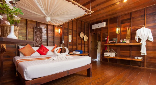 Семейный номер Standard с балконом и с видом на сад Sensi Paradise Beach Resort
