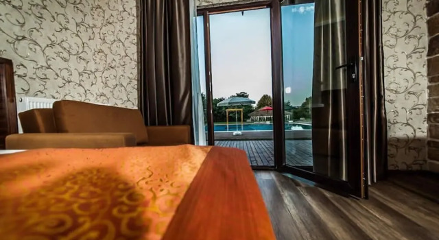 Двухместный номер Deluxe с балконом и с красивым видом из окна My Green Otel
