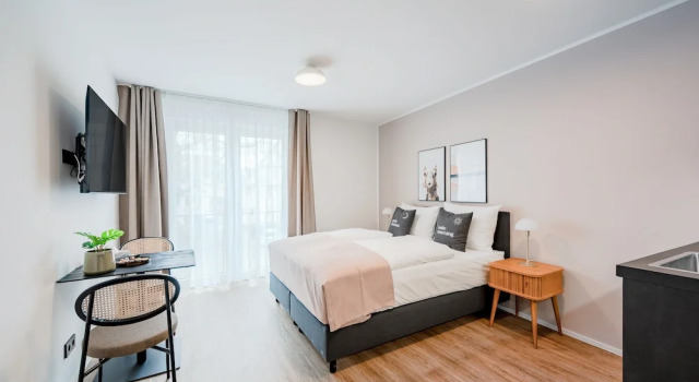 Двухместный люкс Economy Limehome Metzingen Wilhelmstr
