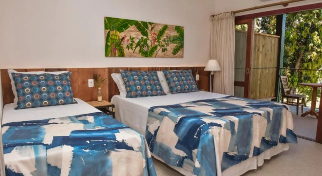 Трёхместный номер Standard с видом на море Hotel Velas do Engenho
