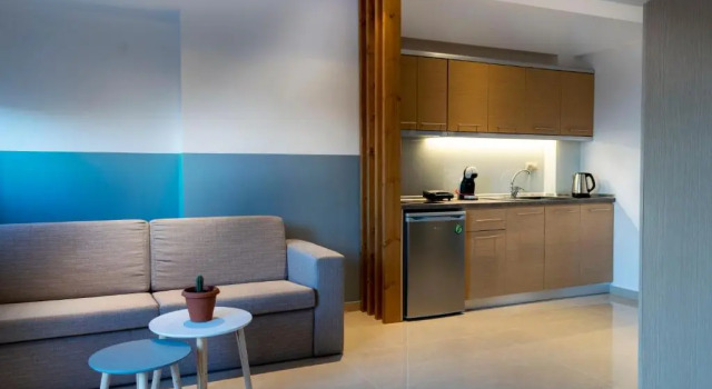 Четырёхместный номер Standard Дуплекс Arion suites
