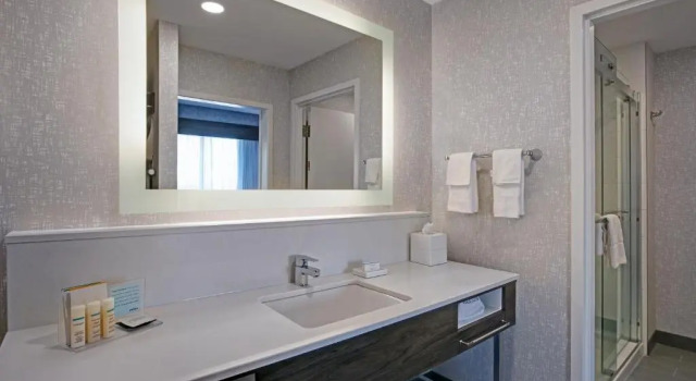 Четырёхместный люкс Hampton Inn & Suites By Hilton Waterloo St. Jacobs