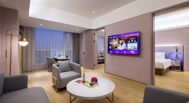 Двухместный люкс Manxin Hotel Beijing Yizhuang Economic Development Zone
