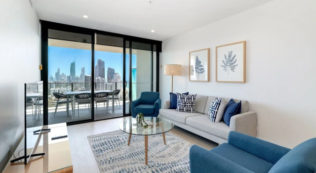 Номер Standard с 2 комнатами с красивым видом из окна Opus Broadbeach - Official