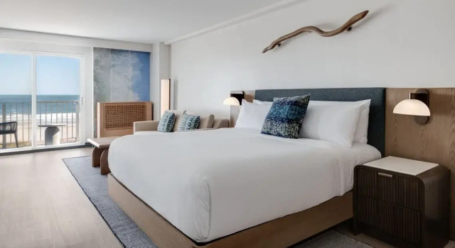 Двухместный номер Standard oceanfront The Seahaus Hotel, Atlantic City Boardwalk, a Tribute Portfolio Hotel