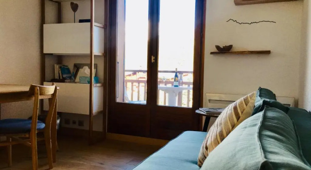 Appartement cosy et chaleureux à Megève avec vue sur le Mont Blanc