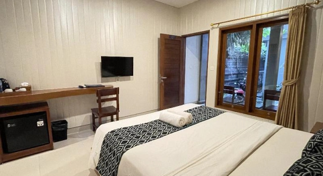 Двухместный номер Deluxe с балконом Singgah Hotel Seminyak