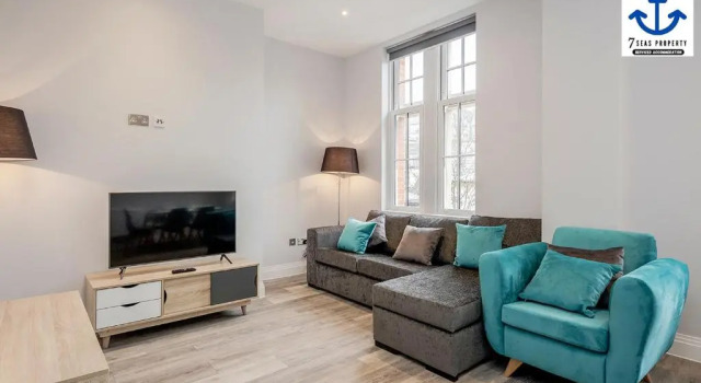 Luxury Apartment High Street Maidenhead w Parking, Забронировать Апартаменты/квартира Апартаменты Мейденхед, Апартаменты/квартира