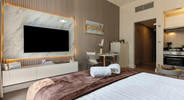Двухместная студия Luxury с балконом и с видом на город Dubaiashome - Luxury Special Stay