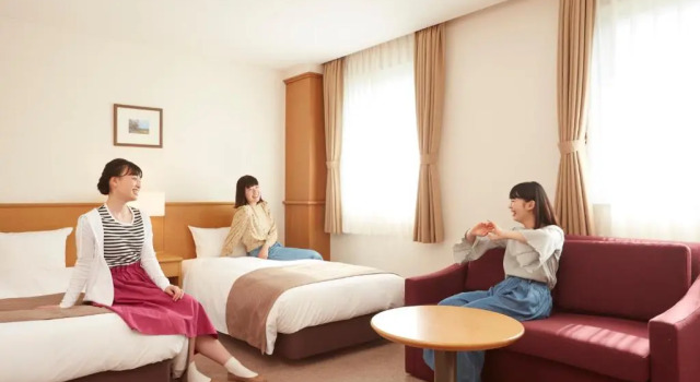 Двухместный номер Deluxe Hotel Folkloro Takahata