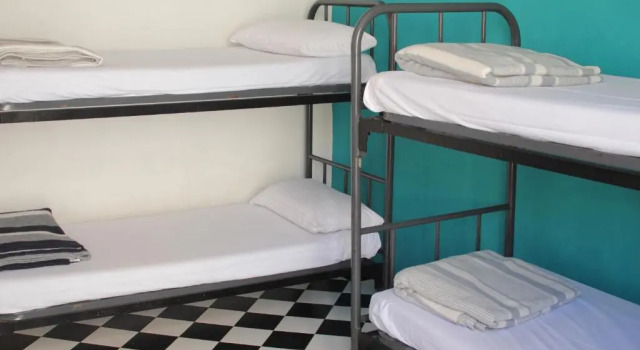 Кровать в общем номере Hostel New York