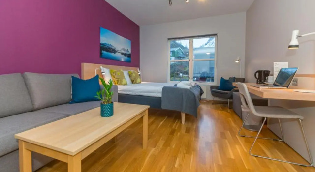Семейный номер Economy Nordis Hotel Lofoten