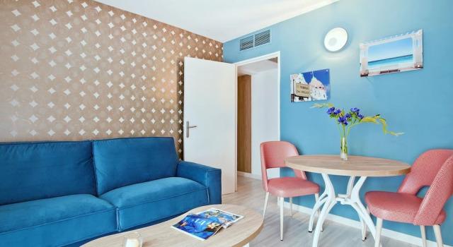 Двухместные апартаменты с балконом Residhome Nice Promenade