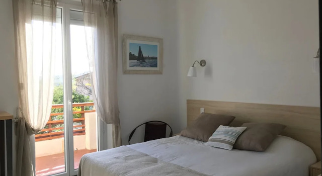 Двухместный номер Deluxe с балконом и с видом на море Hôtel La Petite Bohème