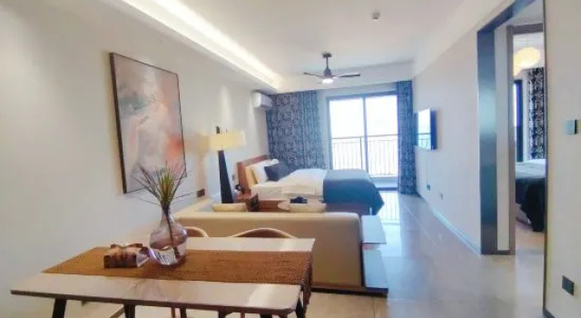 Семейный люкс с видом на море Shanhai Bieyuan · 180-Degree Scenic Apartment