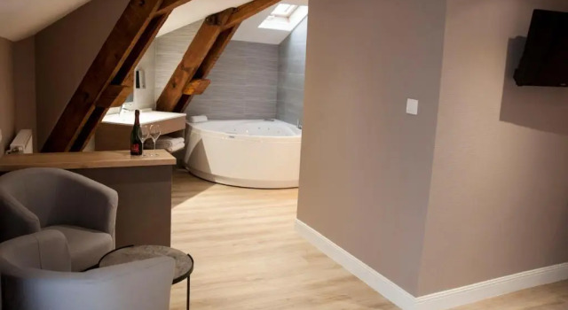 Номер Deluxe Logis Auberge Des Voyageurs