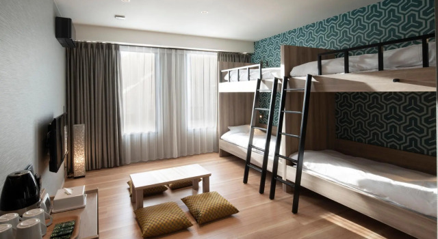 Четырёхместный номер Standard Kotohira Park Hotel