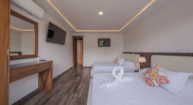Двухместный номер Deluxe с 2 комнатами Nimue Marina Residence
