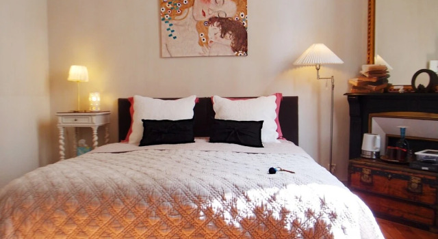 Двухместный номер Standard Cest une maison bleue - a blue lodge in Bordeaux