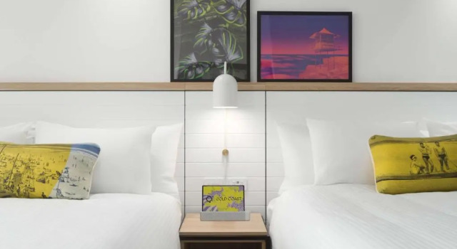 Номер Standard с видом на город QT Gold Coast