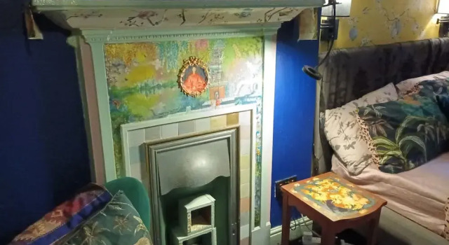 Eclectic Artists Cottage in Bohemian Hebden Bridge, Rezervasyon Tatil Evi Merseyside villalar, Villa