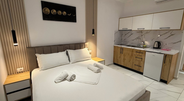 Двухместный номер Deluxe с балконом Full Moon Apartments