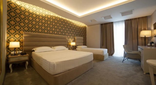 Трёхместный номер Deluxe с балконом и с видом на море Grand Blue FAFA Resort & Spa