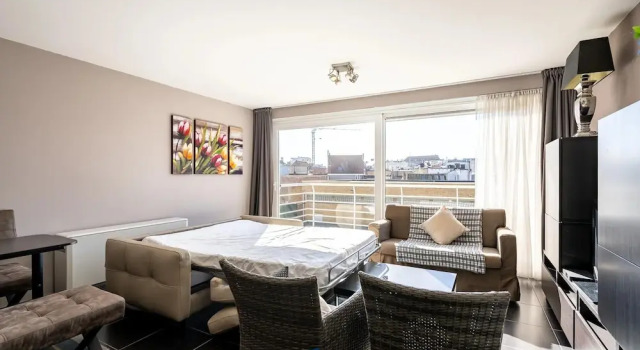 Studio in Belgium Near the Beach, Prenota Appartamento Hotel a Flanders con parcheggio, Parcheggio