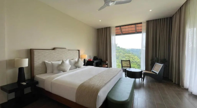Номер Standard с балконом и с видом на горы Flora Vythiri Resort Wayanad