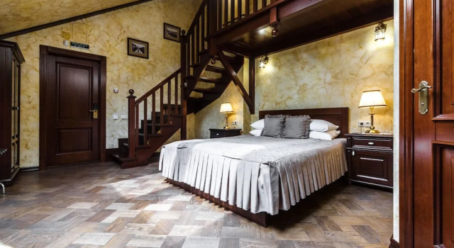 Номер Standard Дуплекс c 1 комнатой с балконом Apart-hotel Horowitz