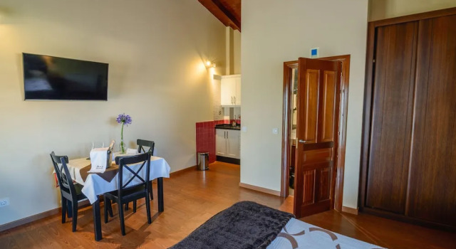 Студия с балконом Casona de Llanorrozo Apartamentos Rurales