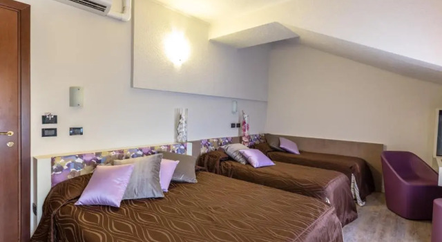 Четырёхместный номер Standard Hotel Le Palme Lago Maggiore Bike Friendly