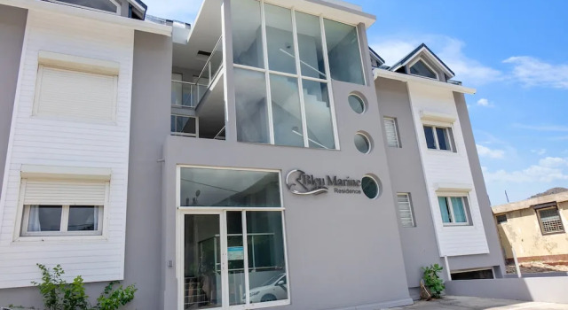 Official page "Residence Bleu Marine" - Sea View Apartments & Studios - Saint-Martin French Side, Reserva ahora Apartamento Hoteles en Orient Bay con piscina, Piscina