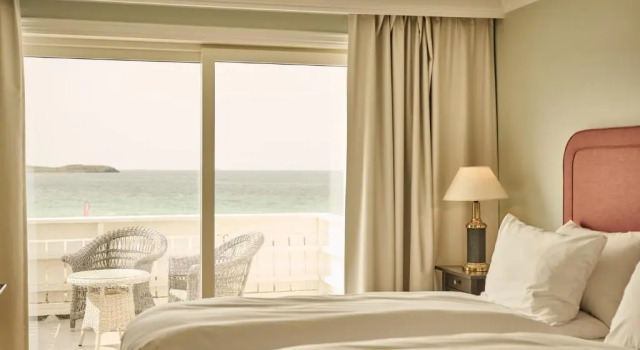 Двухместный номер Deluxe с видом на море Sola Strand Hotel