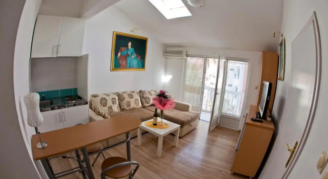 Апартаменты c 1 комнатой с балконом Apartments Bonus