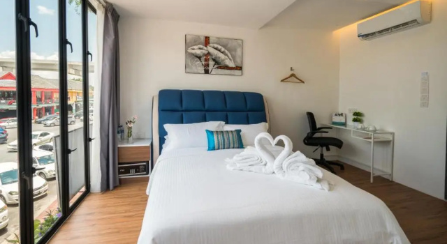 Люкс с видом на город My Sj Hotel