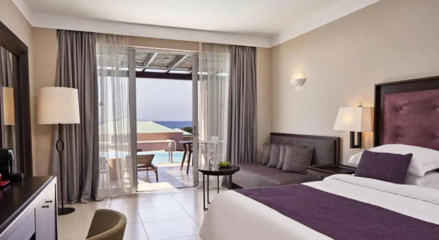 Двухместный номер с видом на море Atlantica Belvedere Resort