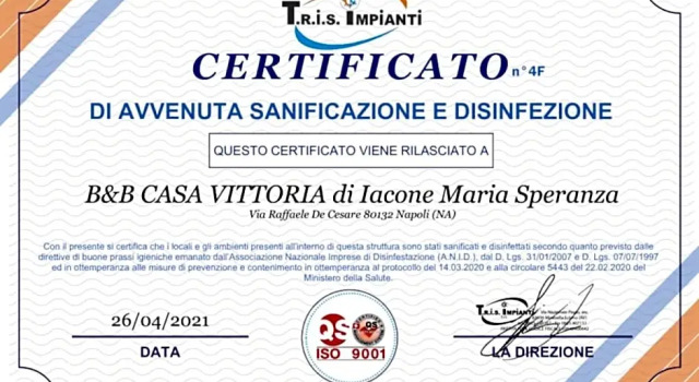 Номер Standard Casa Vittoria Napoli - Santa Lucia
