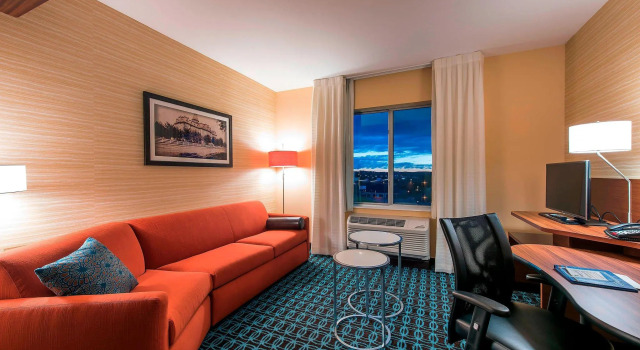 Двухместная студия Fairfield Inn & Suites by Marriott Leavenworth