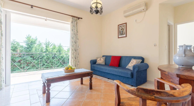 Skala Villa Blue Large Private Pool Walk to Beach Sea Views A C Wifi - 2824