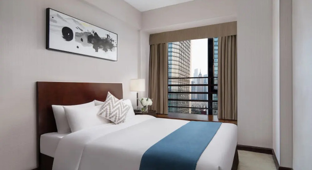Номер Deluxe c 1 комнатой с балконом Springdale Serviced Residence Guangzhou